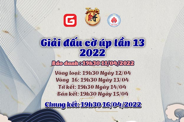 GIẢI CỜ ÚP LẦN 13 năm 2022 TƯỢNG KỲ GTV CUP